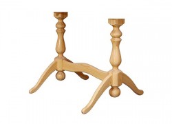 Подстолье деревянное двойное (хвоя) 720x720x800