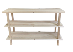 Полка для обуви 3 этажа  79 х  26 х 49 cм